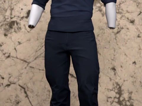 Dalight Outfit for Genesis 9 Male 3D Model