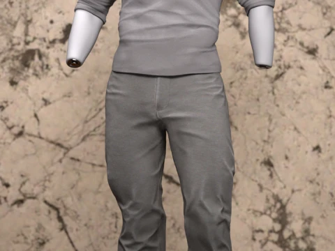Dalight Outfit for Genesis 9 Male 3D Model