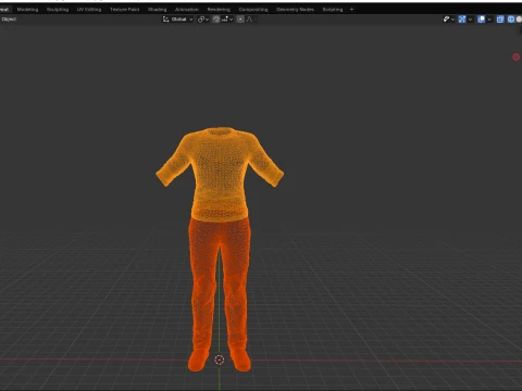 Dalight Outfit for Genesis 9 Male 3D Model
