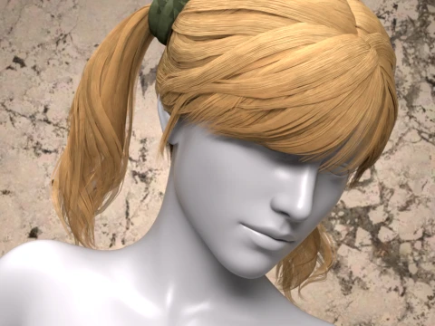 Amy Pigtails Bundle for Genesis 8 and 81 Female 3D Model