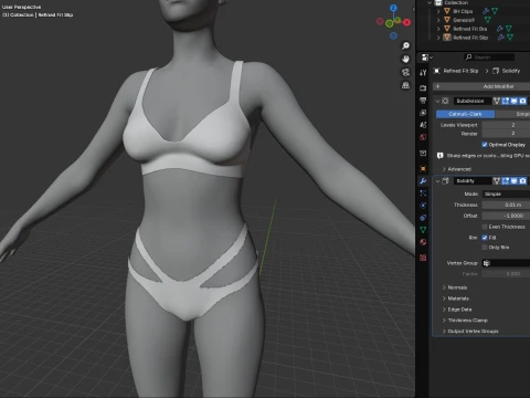 Refined Fit for Genesis 9 3D Model