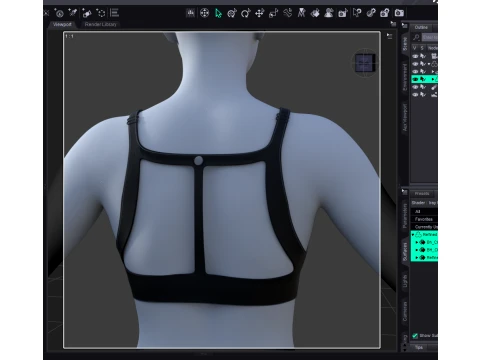 Refined Fit for Genesis 9 3D Model