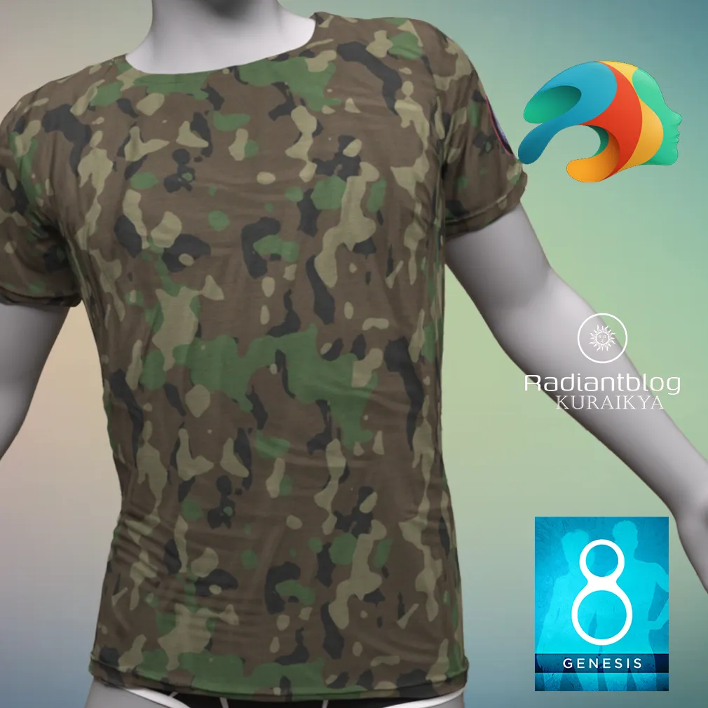 Camicia Bad Boy per Genesis 8 Male Bundle Modello 3D .c4d .max .obj .3ds .fbx .stl .blend 