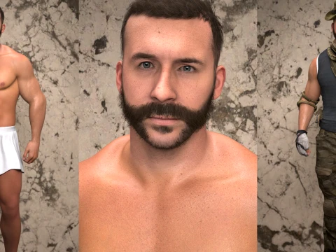 KK King for Genesis 9 3D Model