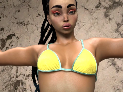 Leah for Genesis 9 3D Model