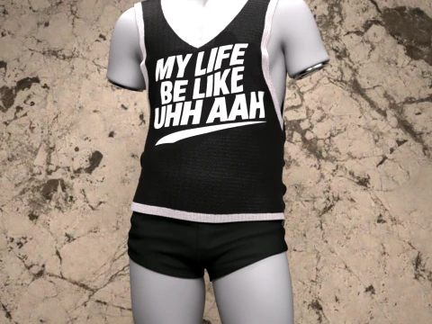 Driftline Shirt for Genesis 9 Bundle 3D Model