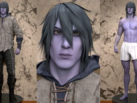 Hag Spawn of Dreams for Genesis 9 Male 3D Model