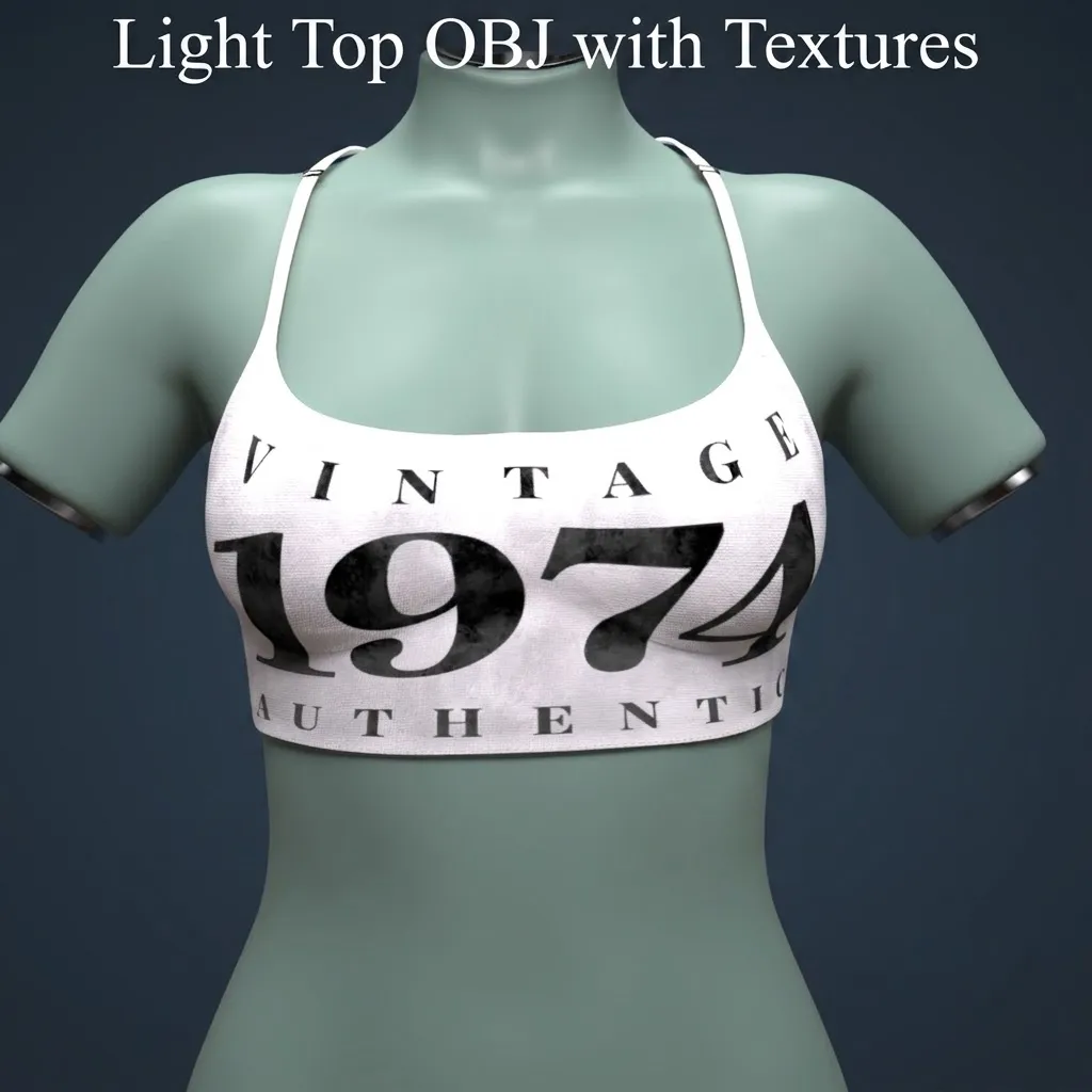 OBJ superior leve Modelo 3D .c4d .max .obj .3ds .fbx .stl .blend 
