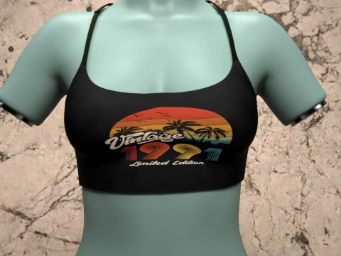 OBJ superior leve Modelo 3D