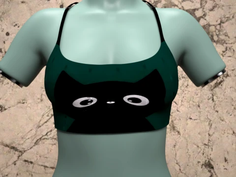 OBJ superior leve Modelo 3D