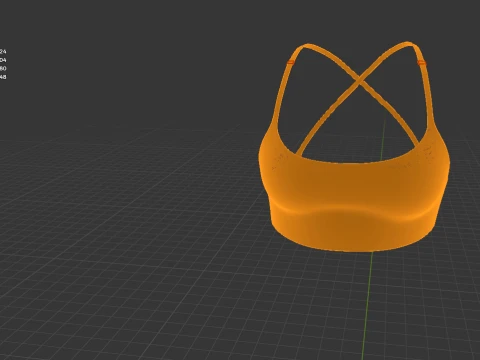 OBJ superior leve Modelo 3D
