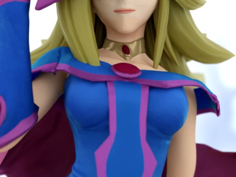 ジェネシス9の魔法少女 3Dモデル