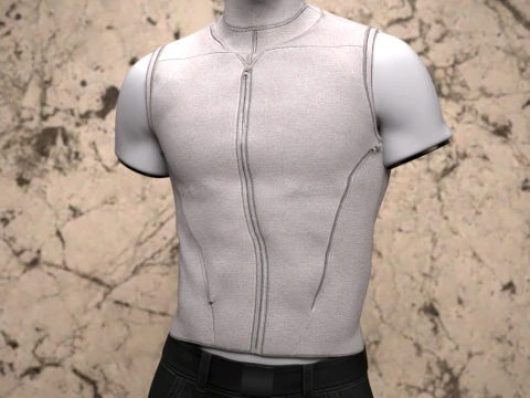 Apex Top for Genesis 8 81 Male 3D Model