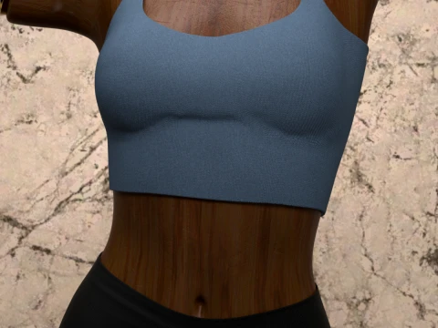 Fox Sportbra for Genesis 9 3D Model