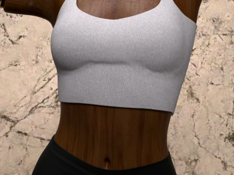 Fox Sportbra for Genesis 9 3D Model