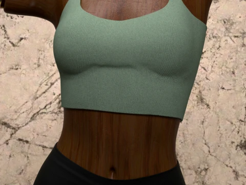 Fox Sportbra for Genesis 9 3D Model