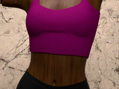 Fox Sportbra for Genesis 9 3D Model