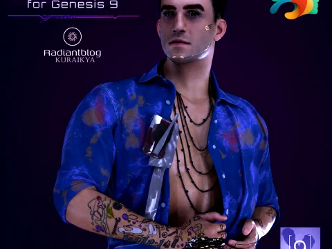 Matthew for Genesis 9 3D Model