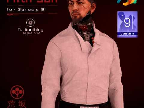 Fifth Son for Genesis 9 3D Model
