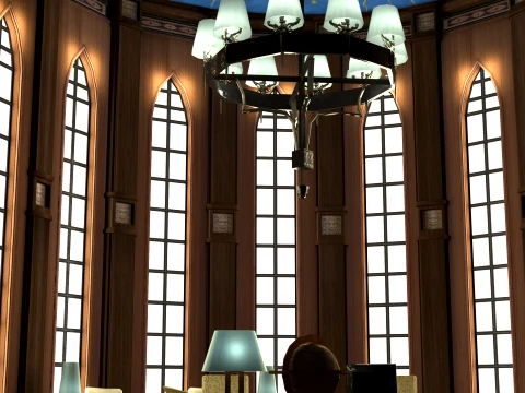 Privite Library Environments for Daz3D 3D Model