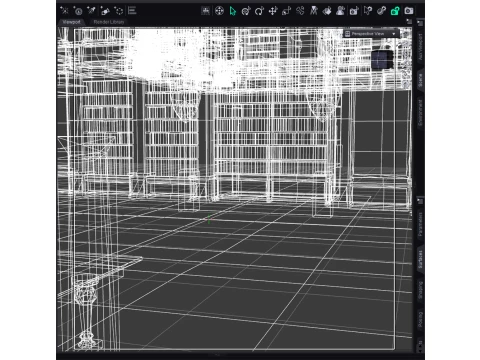 Privite Library Environments for Daz3D 3D Model