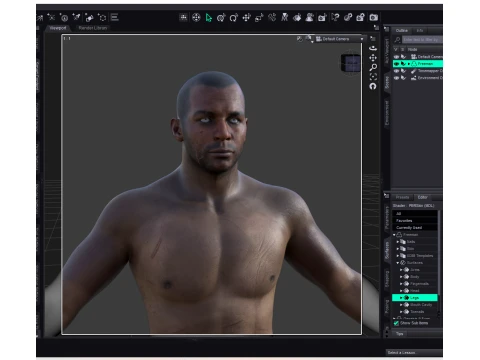 Freeman for Genesis 9 3D Model