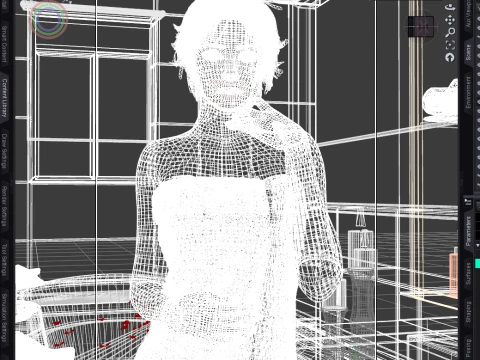 Bright Sun for Genesis 9 Female 3D Model