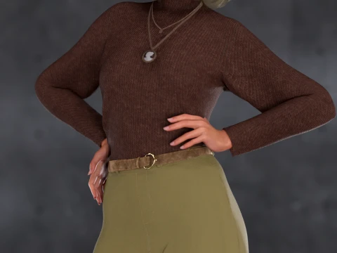 Cherie for Genesis 9 3D Model