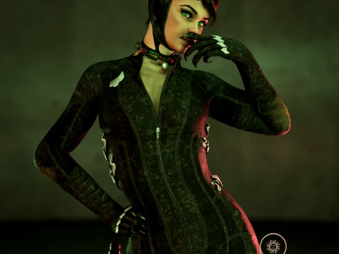 Kitty for Genesis 9 3D Model