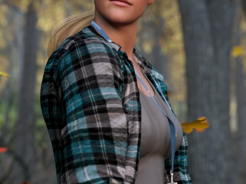 Beth for Genesis 9 3D Model