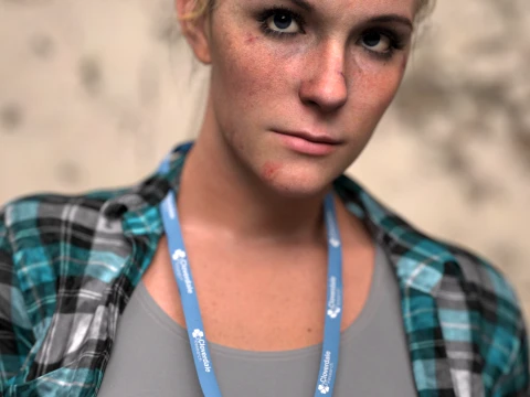 Beth for Genesis 9 3D Model