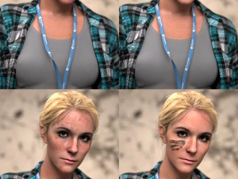 Beth for Genesis 9 3D Model