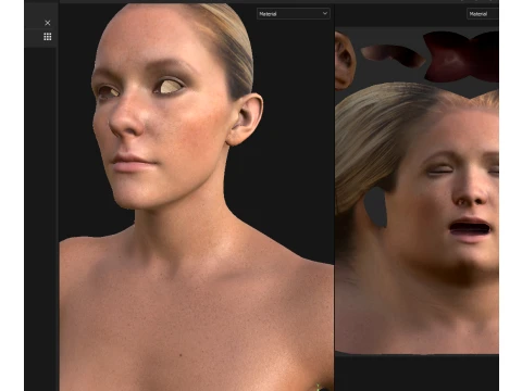 Beth for Genesis 9 3D Model