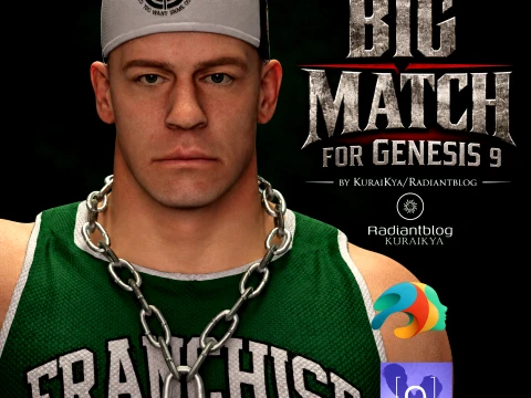 Big Match for Genesis 9 3D Model