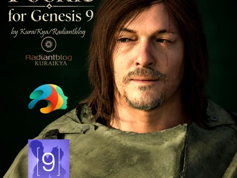 Pookie for Genesis 9 Model 3D