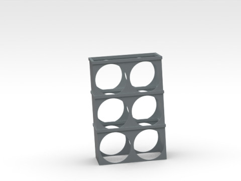 Stackable bidon storage system Model do druku 3D