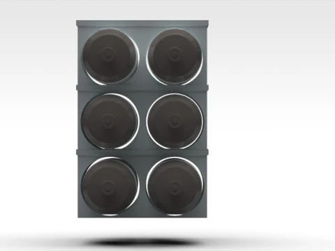 स्टैकेबल बिडॉन भंडारण प्रणाली 3D प्रिंट मॉडल