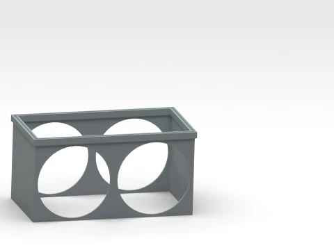 स्टैकेबल बिडॉन भंडारण प्रणाली 3D प्रिंट मॉडल