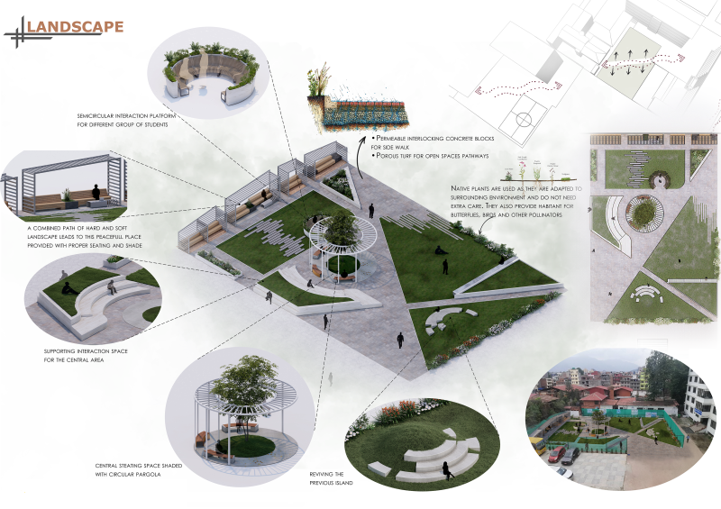 Pocket park 3D मॉडल .c4d .max .obj .3ds .fbx .stl .blend