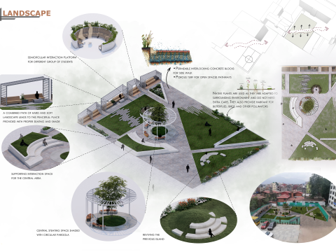 Pocket park 3D Model
