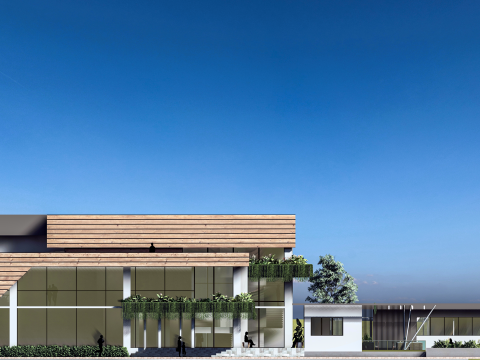 Modern Community center 3D Model