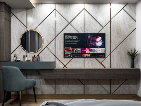 Modern Bedroom 2 3D Модель
