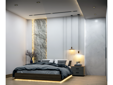 Modern Bedroom 2 3D Модель
