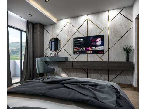 Modern Bedroom 2 3D Модель
