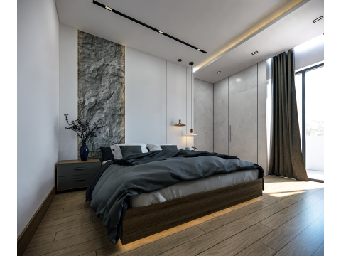 Modern Bedroom 2 3D Модель