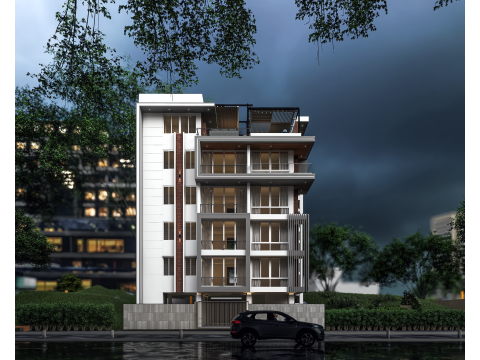 Apartment Building 3Dモデル