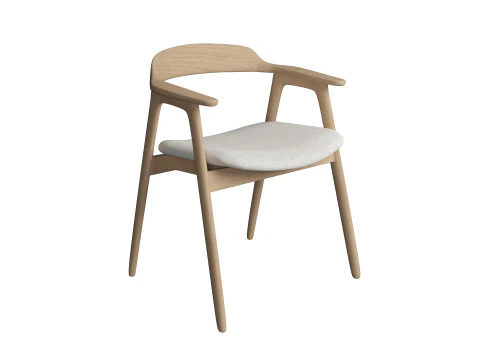 Wooden Chair 3D Model