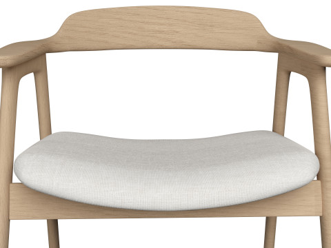 Wooden Chair 3D Model