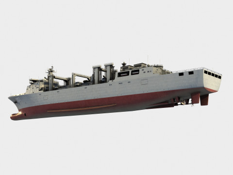 Type 901 Class Fleet Replenishment Ship 3D Modell