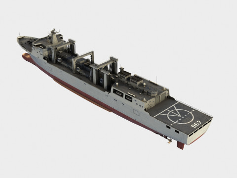 Type 901 Class Fleet Replenishment Ship 3D Modell